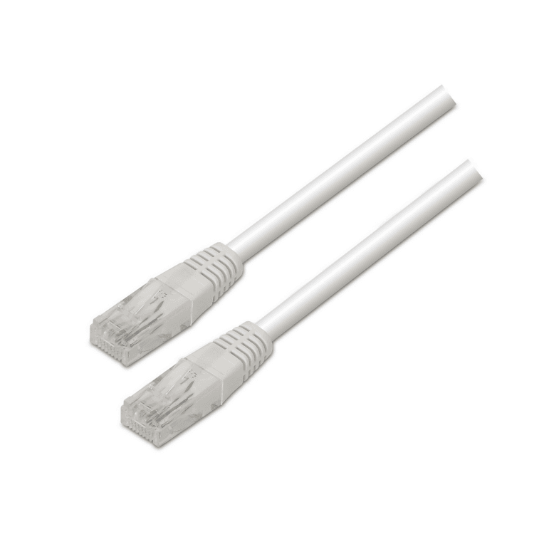 CABLE RED AISENS LATIGUILLO RJ45 CAT.5E UTP AWG24 BLANCO 1.0M — imagen 1