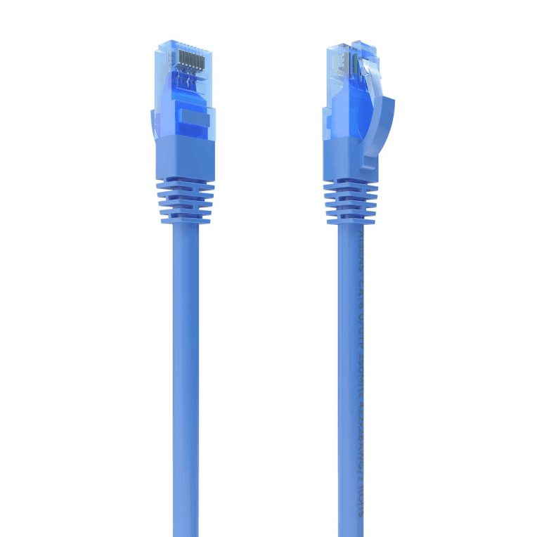 CABLE RED AISENS LATIGUILLO RJ45 CAT.6 UTP AWG26 CCA AZUL 3.0M — imagen 1