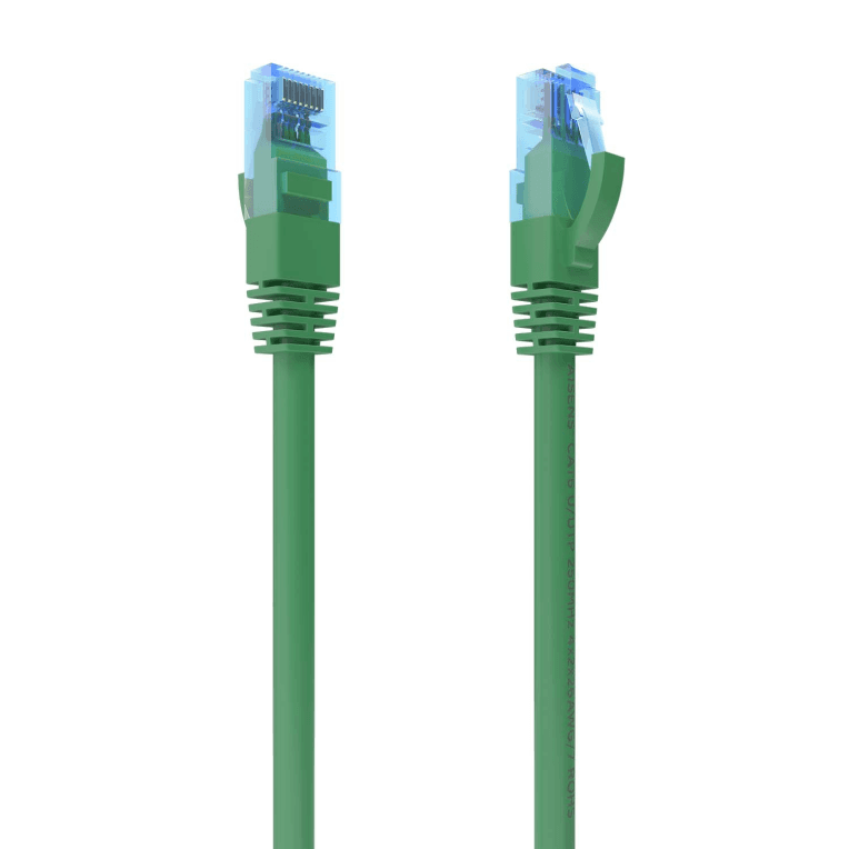 CABLE RED AISENS LATIGUILLO RJ45 CAT.6 UTP AWG26 CCA VERDE 0.75M — imagen 1