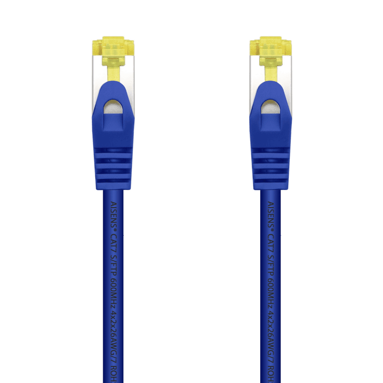 Cable Red Aisens Latiguillo RJ45 LSZH Cat.7 SFTP PIMF 1.0M Azul — imagen 1