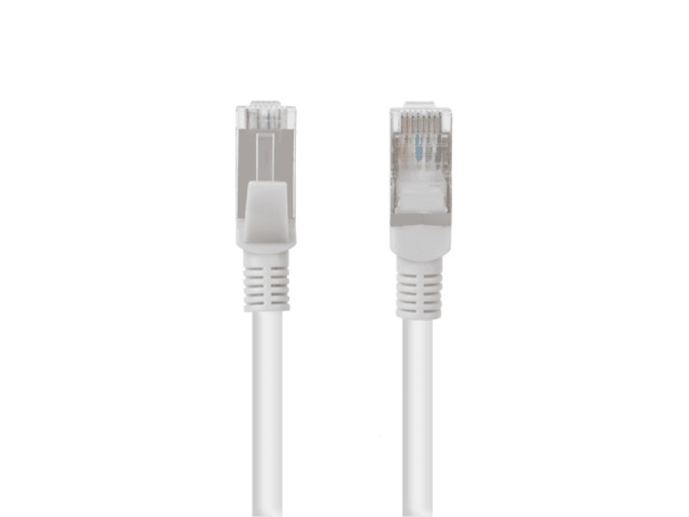 CABLE RED LANBERG CAT.5E FTP 1.5M GRIS FLUKE PASSED — imagen 1