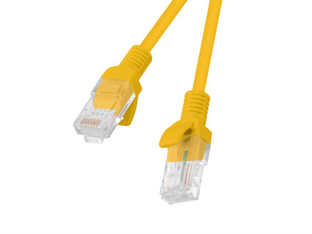 CABLE RED LANBERG LATIGUILLO CAT.6 UTP 1.5M NARANJA FLUKE PASSED — imagen 1