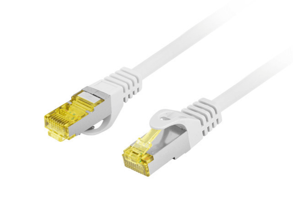 CABLE RED LANBERG LATIGUILLO CAT.6A S/FTP LSZH CU 1.5M GRIS FLUKE PASSED — imagen 1