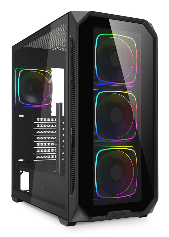 Caja ATX Sharkoon Gaming AK5G RGB 4xVentiladores 3xUSB — imagen 1