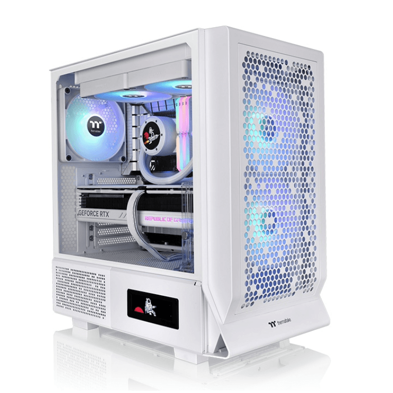 Caja ATX Thermaltake Ceres 330 TG ARGB Snow 2xUSB3.0 Blanca — imagen 1