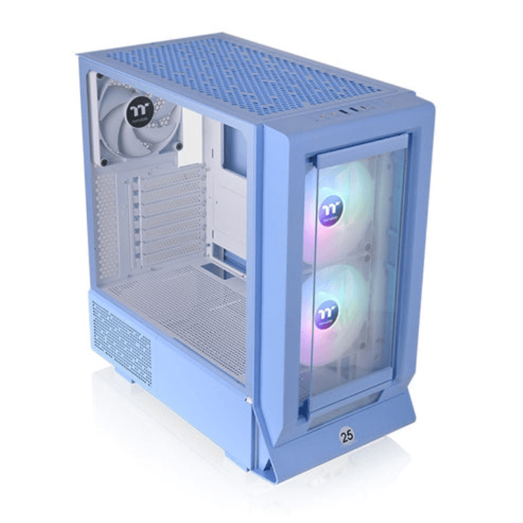 Caja ATX Thermaltake Gaming Ceres 350 MX ARGB 3 Ventiladores Hydrangea — imagen 1