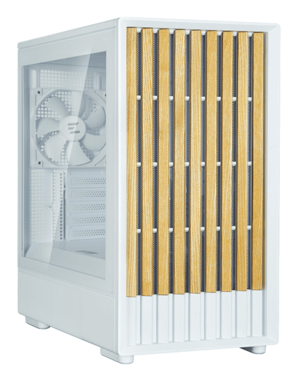 Caja ATX Zalman P10 Namu ARGB Blanca 2xUSB3.0 4 Ventiladores — imagen 1