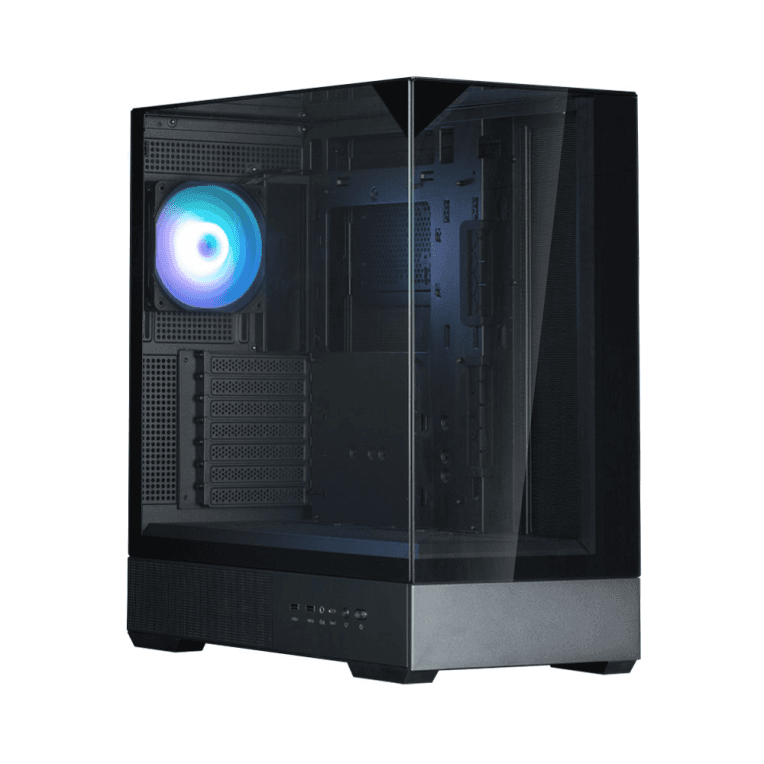 Caja ATX Zalman P40 Prism ARGB Negra 2xUSB3.0 3 Ventiladores — imagen 1