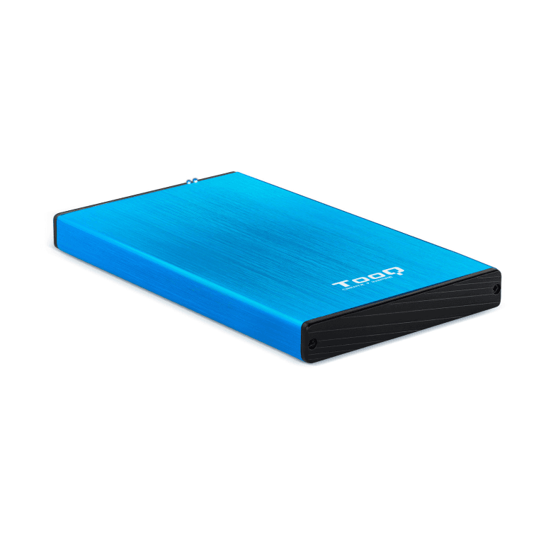 Caja Externa Tooq Tqe-2527Bl 2,5" 9,5 Mm Sata USB 3.0/3.1 Azul — imagen 1
