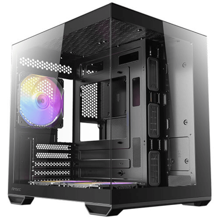 Caja Micro-ATX Antec CX60M ARGB Negra 2xUSB3.0 2 Ventiladores — imagen 1