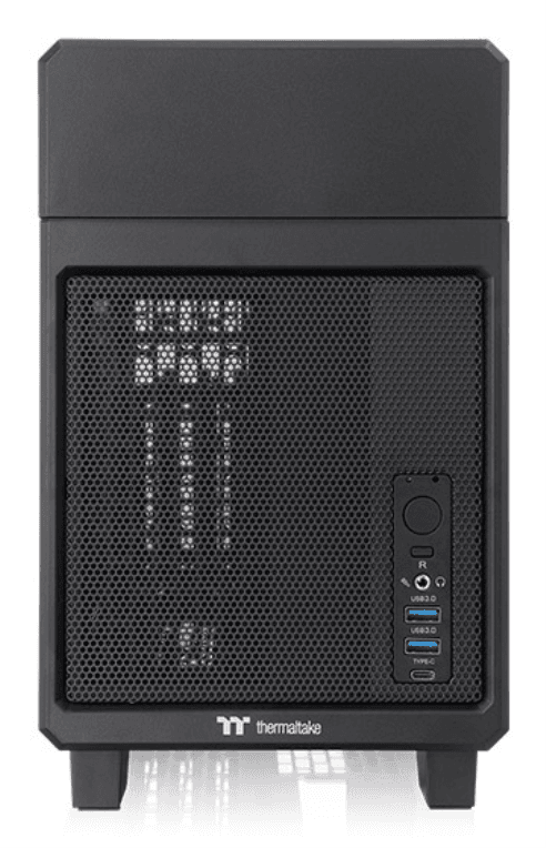 Caja Mini-ITX Thermaltake TR100 Negra 1xUSB3.2/2xUSB3.0 — imagen 1