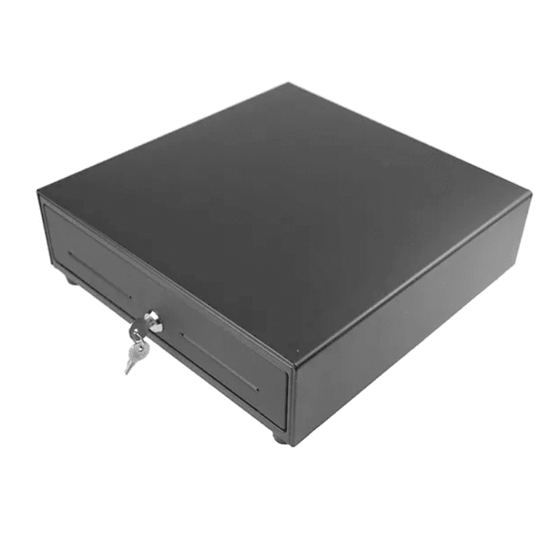 Cajón Portamonedas Mustek 410X415 Mm 5 Bill/8 Mon Apertura Manual Negro
