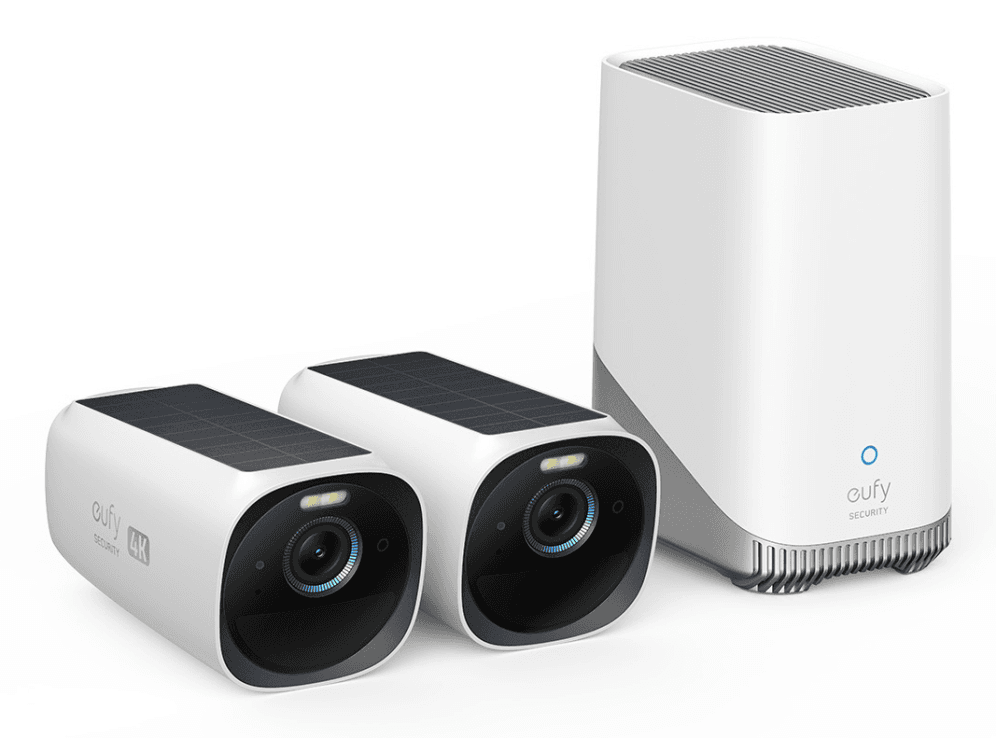 Cámara de Vigilancia Eufy EufyCam 3 Kit 2K Blanca y Negra — imagen 1