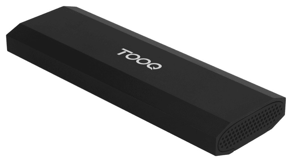 CARCASA TOOQ TQE-2231B M.2 NVMe PCIe USB 3.1 GEN2 NEGRO — imagen 1