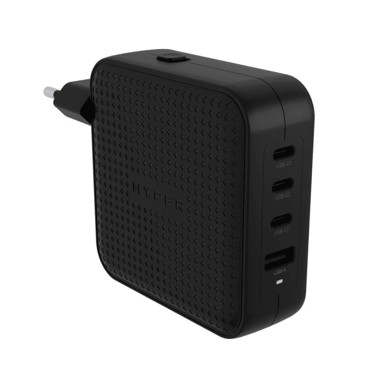 Cargador Hyper HyperJuice 100W USB-C GaN Travel Charger (3C+1A) - Black