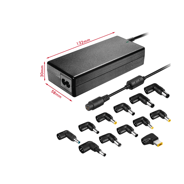 Cargador para portátil o Inversor Leotec LENCSHOME06 Home 90W Automático 12 Conectores 15-20V