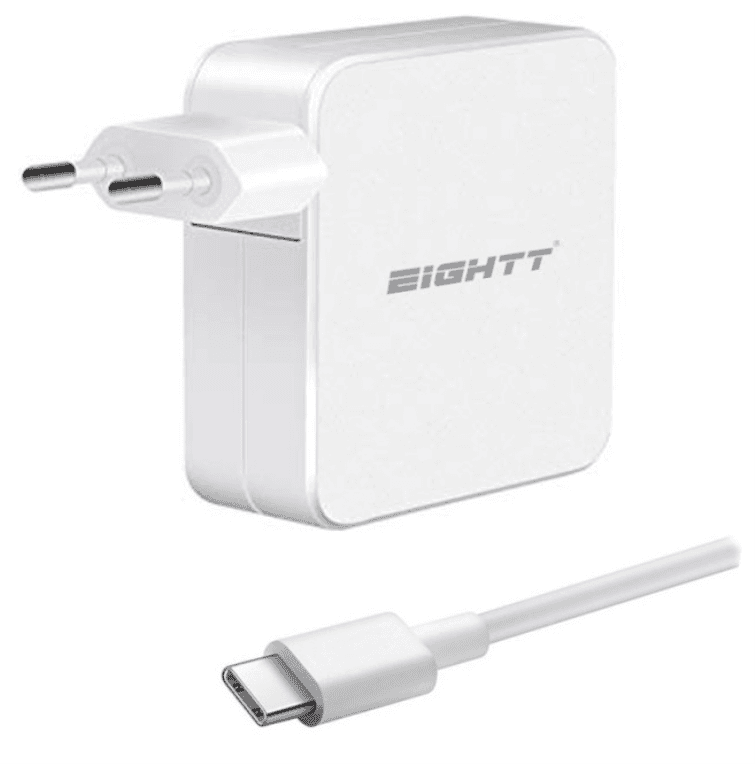 CARGADOR PORTATIL EIGHTT UNIVERSAL TYPE C 5-20V-3,25A MAX 65W — imagen 1