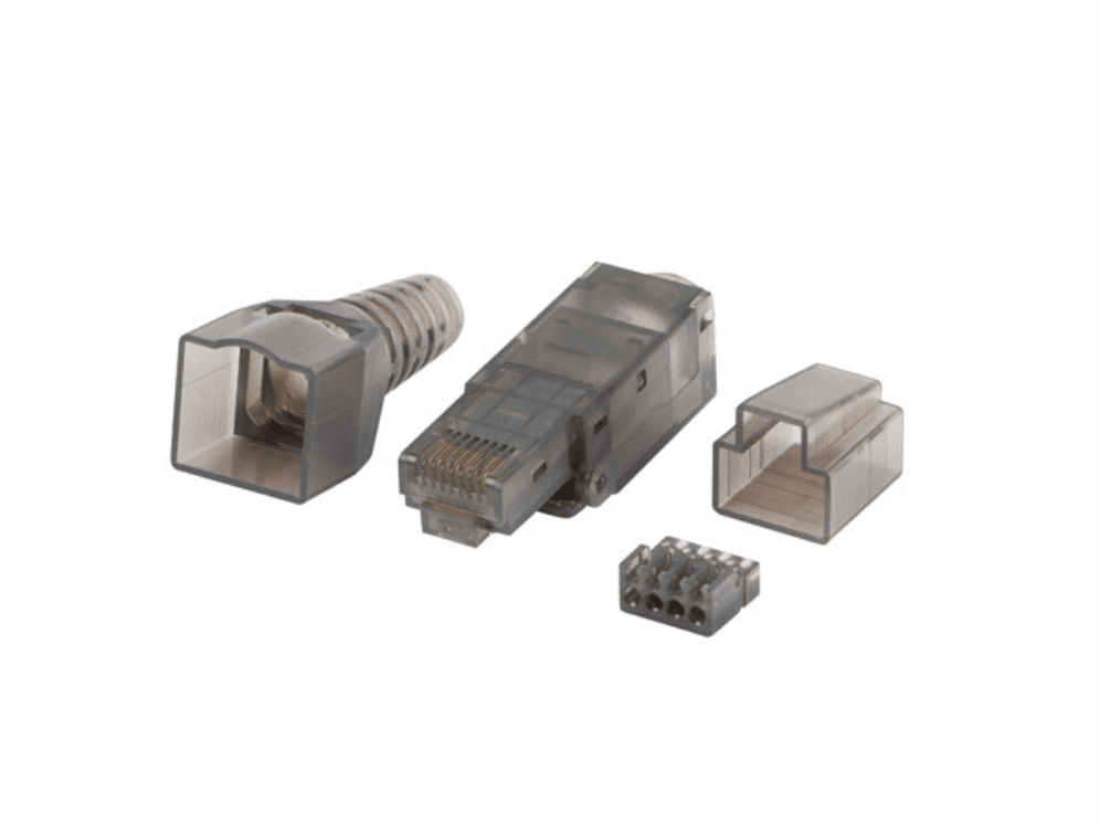 Conector Lanberg RJ45 Cat.6A UTP Plug 8P8C Tool-Less