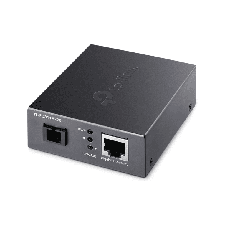Conversor Tp-link FC311A-20 Omada Rj45 A Fibra Single Mode — imagen 1