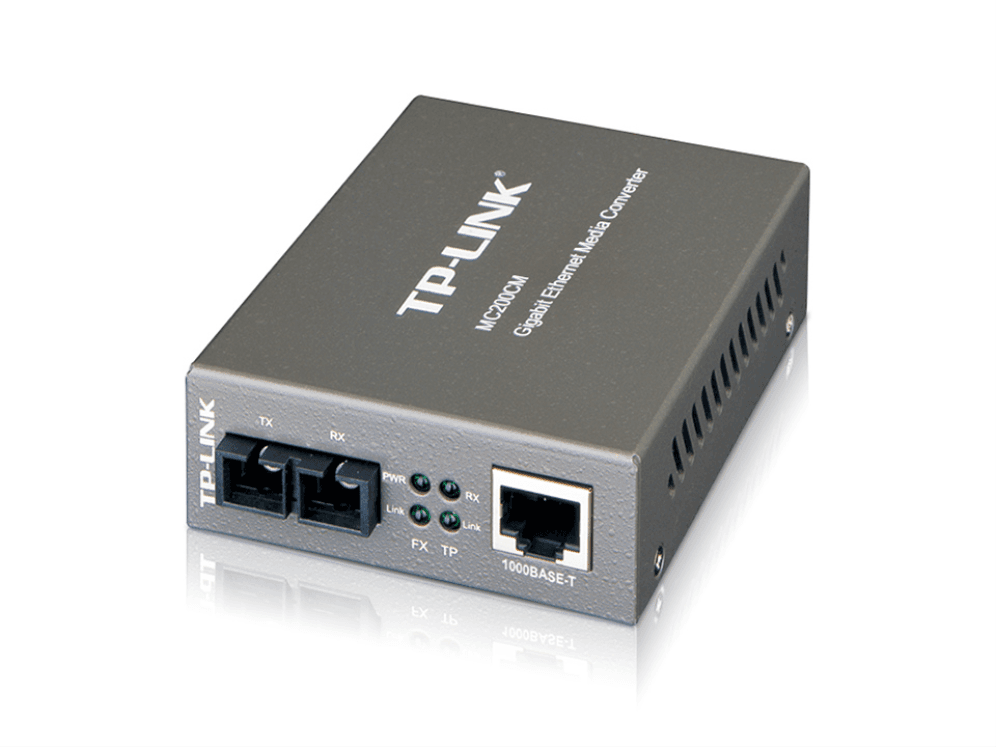 Conversor Tp-link MC200CM Medios Multi Mode Sc/Upc - Rj45 Giga 0,55Km — imagen 1