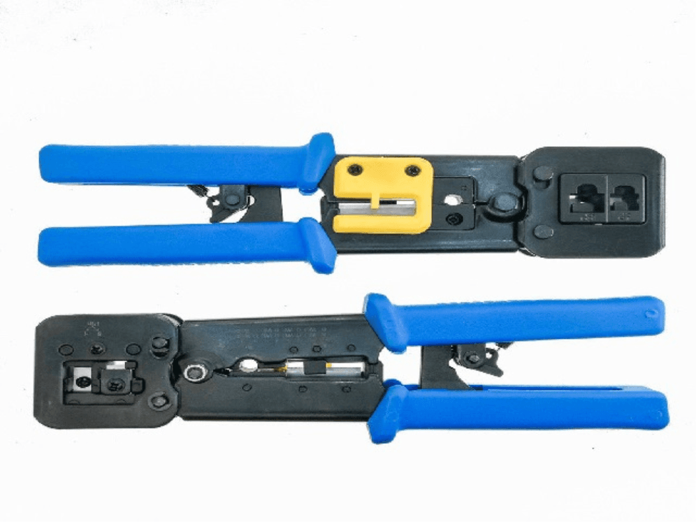 Crimpadora Lanberg Pass Through para RJ45, RJ11 y RJ12 — imagen 1