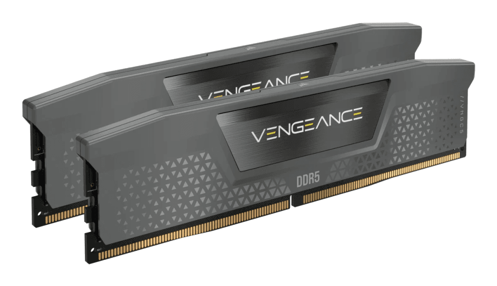 DDR5 CORSAIR VENGEANCE 32GB 6000 AMD/XMP CL38 GRIS — imagen 1