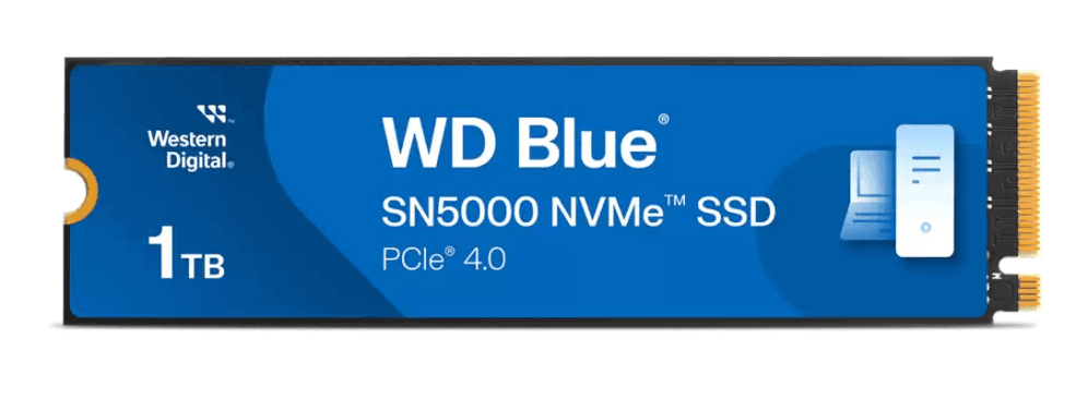 Disco Duro SSD Western Digital Blue SN5000 1TB NVME