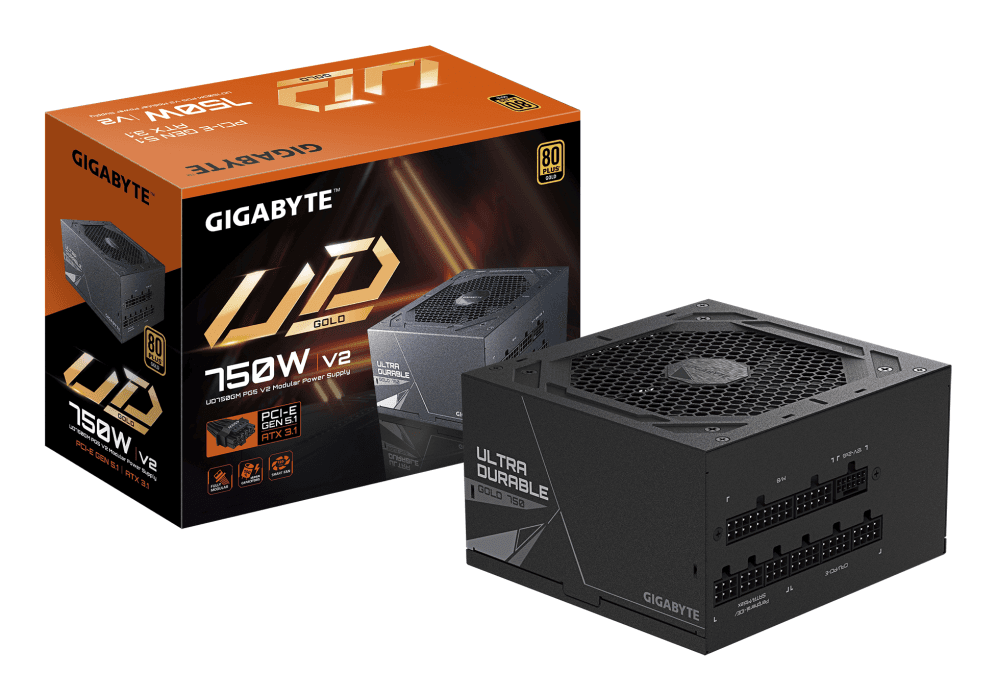 Fuente Gigabyte GP-UD750GM PG5 V2 750W 80+ Gold Full Modular