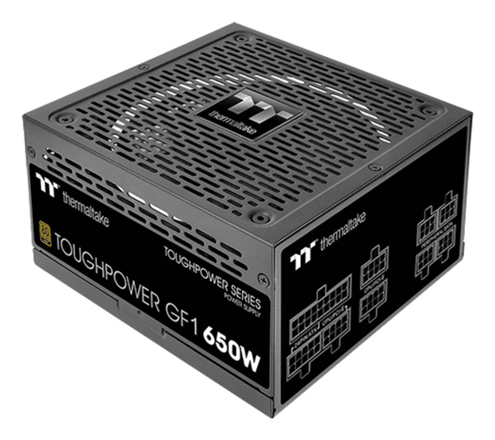 Fuente Thermaltake Toughpower 650W 80+ Gold Negra Full Modular — imagen 1