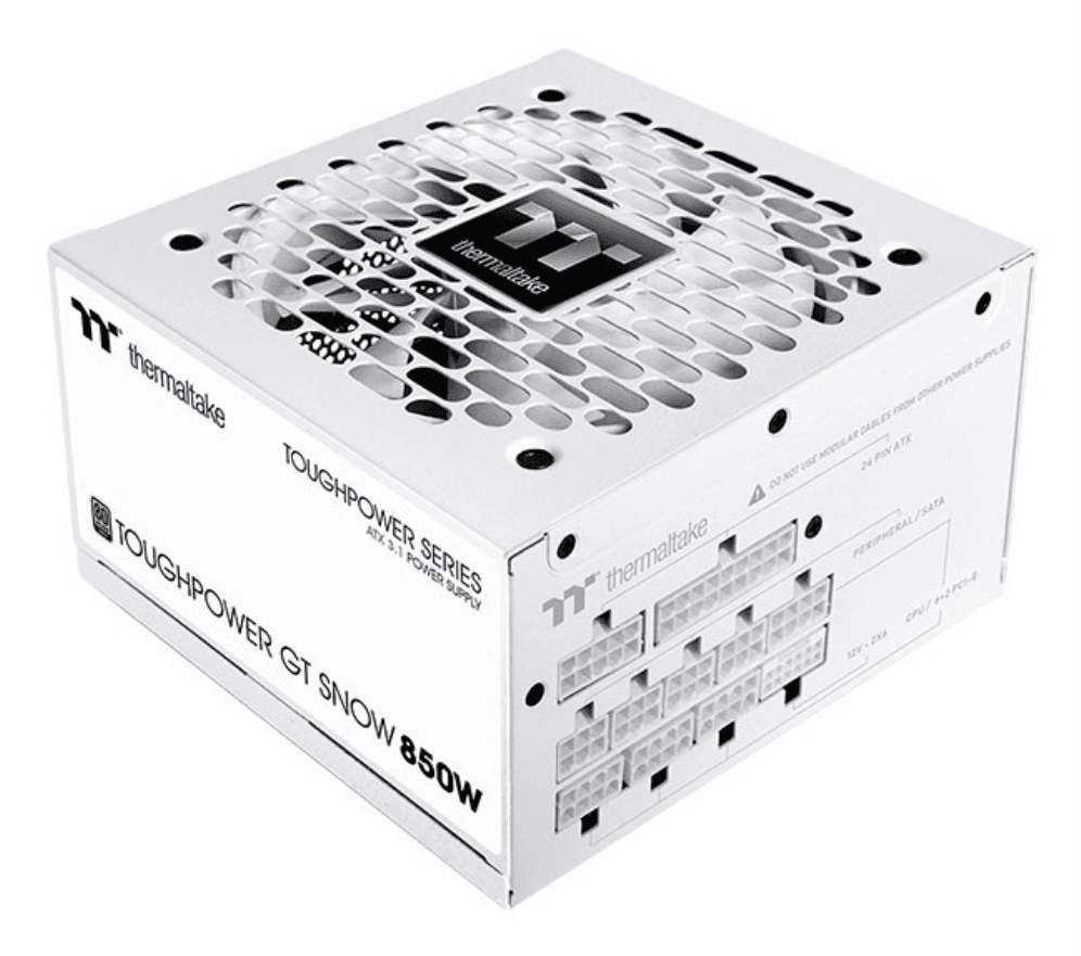 Fuente Thermaltake Toughpower GT 850W 80+ Gold Full Modular Blanca — imagen 1