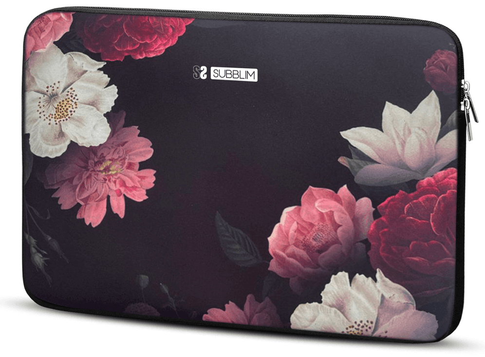 Funda para portátil Subblim Trendy Sleeve Neo Flowers 15.6" — imagen 1