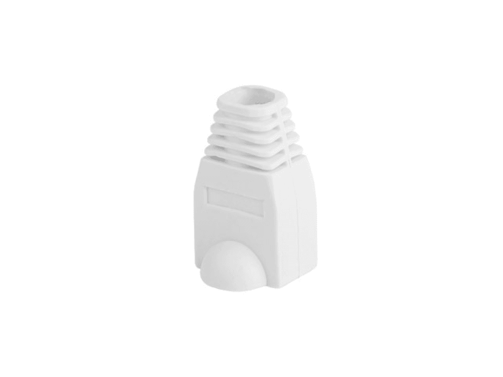 Funda Protectora Lanberg Conector RJ45 (Pack 100 Uds) Blanco