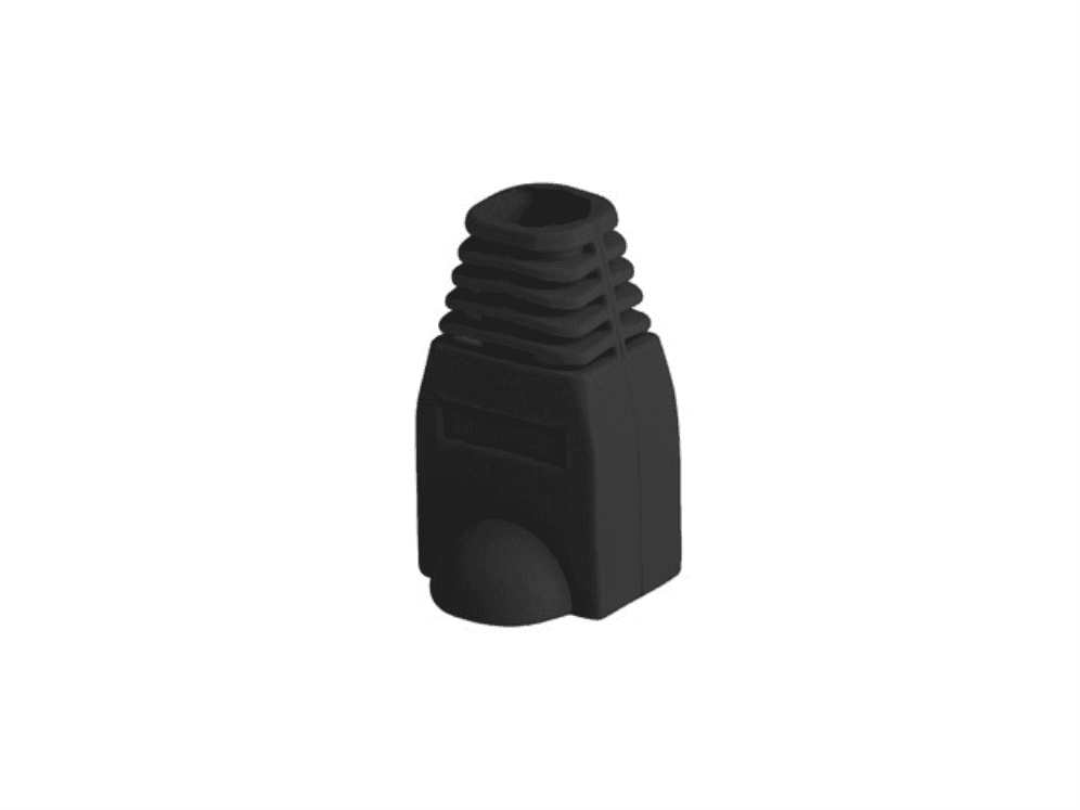 Funda Protectora Lanberg Conector RJ45 (Pack 100 Uds) Negro