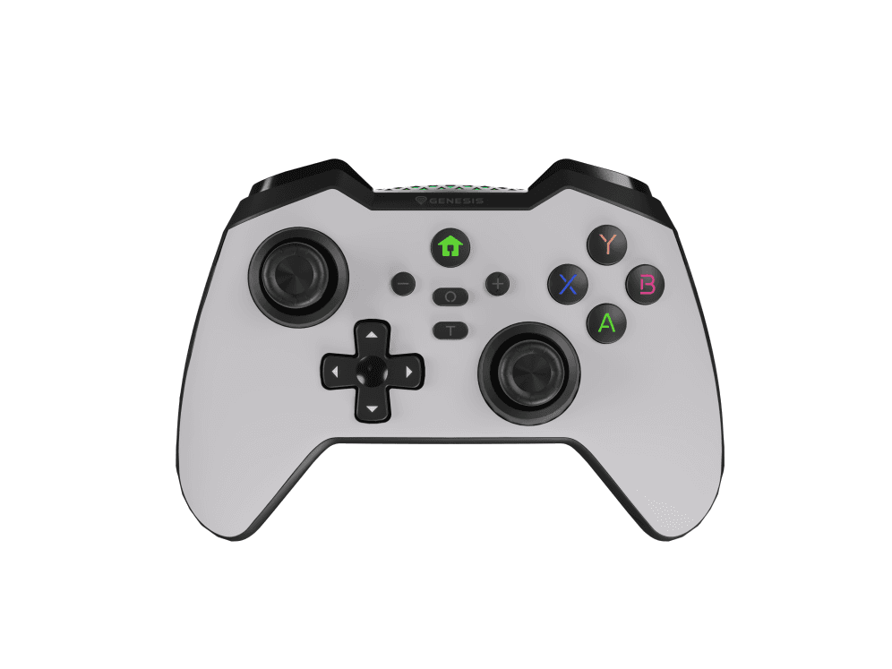 GamePad Genesis Mangan 400 Wireless Pc Switch Mobile Blanco — imagen 1