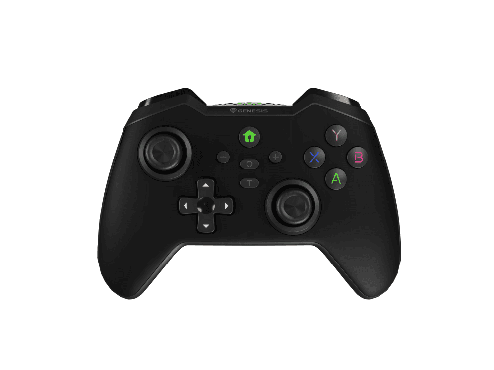 GamePad Genesis Mangan 400 Wireless Pc Switch Mobile Negro — imagen 1