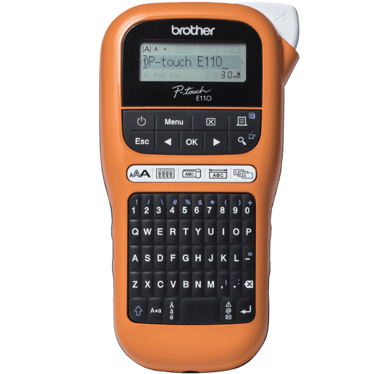 Impresora de Etiquetas Brother PT-E110VP Ancho Cinta Hasta 12mm QWERTY — imagen 1