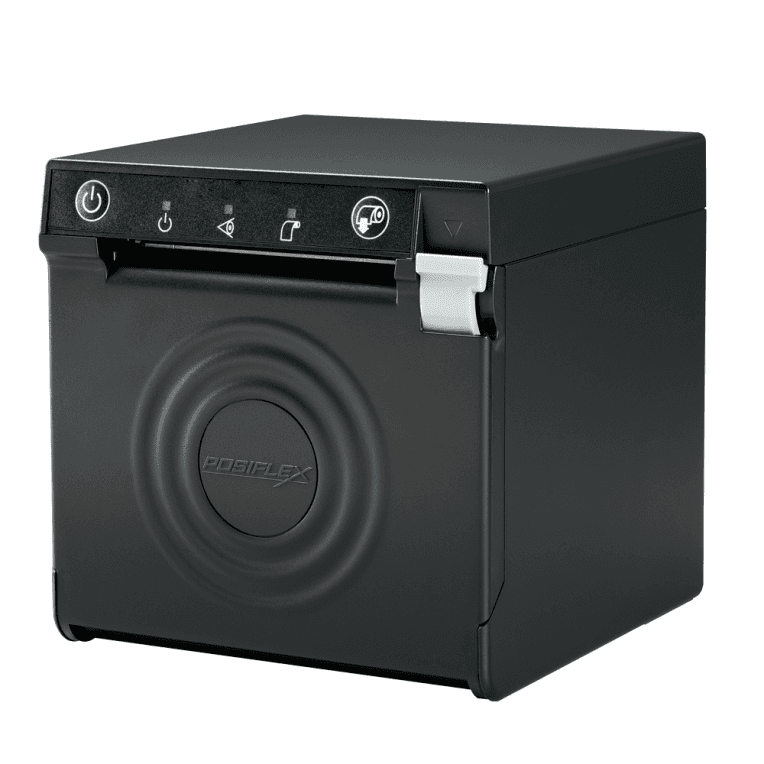 Impresora de Tickets Posiflex PP-7900 Negra USB, RS232 y Ethernet, F. Alim. Incluida