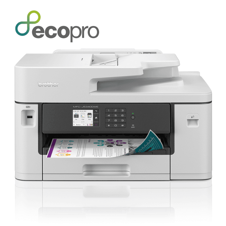 Impresora Multifunción Brother MFC-J5340DWE Blanco Tinta — imagen 1