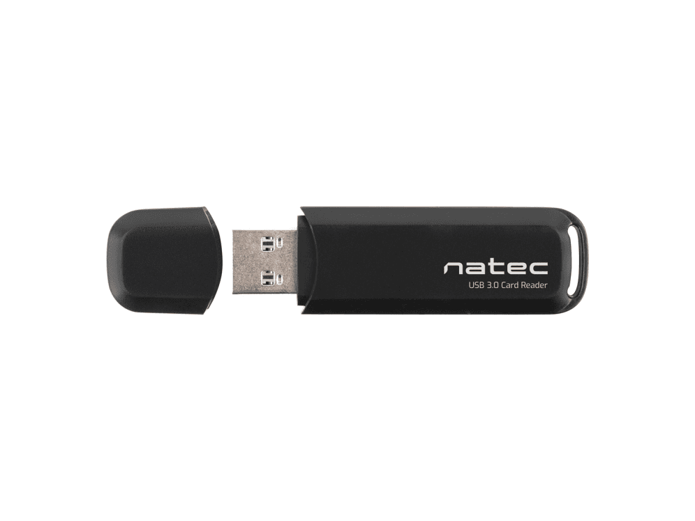 Lector de Tarjetas Natec Scarab 2 USB 3.0 SD/Micro SD Negro — imagen 1