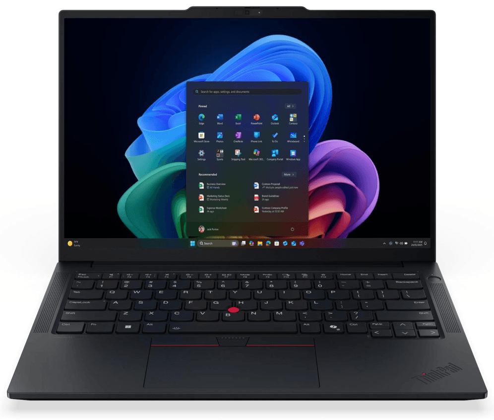 Lenovo ThinkPad E14 Gen 8 (Intel) Copilot+ PC Intel Core Ultra 5 325 Portátil 35,6 cm (14") WUXGA 16 GB DDR5-SDRAM 512 GB SSD Wi-Fi 7 (802.11be) Windows 11 Pro Español Negro — imagen 1