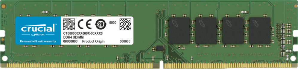 Memoria Crucial DIMM DDR4 8GB 2666MHz CT8G4DFRA266 — imagen 1