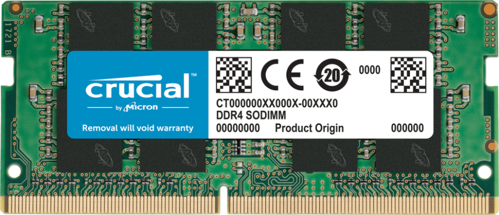 Memoria Crucial SODIMM DDR4 16GB 3200MHz CT16G4SFRA32A — imagen 1