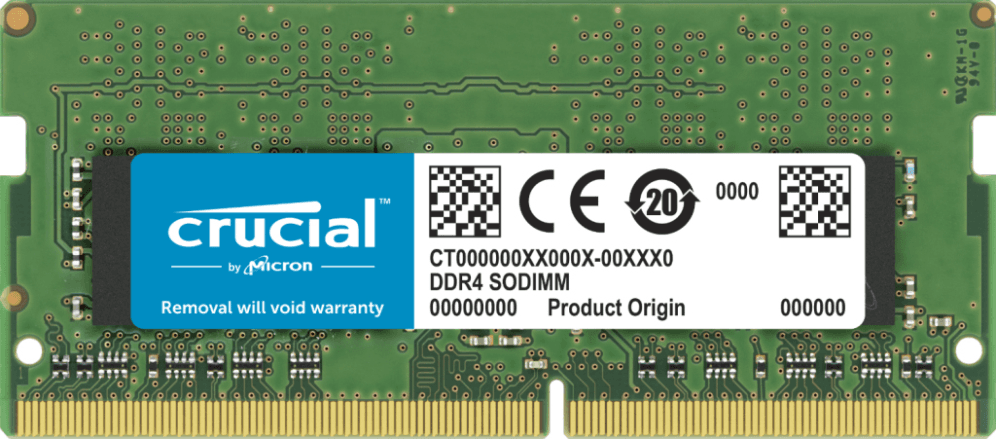Memoria Crucial SODIMM DDR4 32GB 3200MHz CT32G4SFD832A — imagen 1