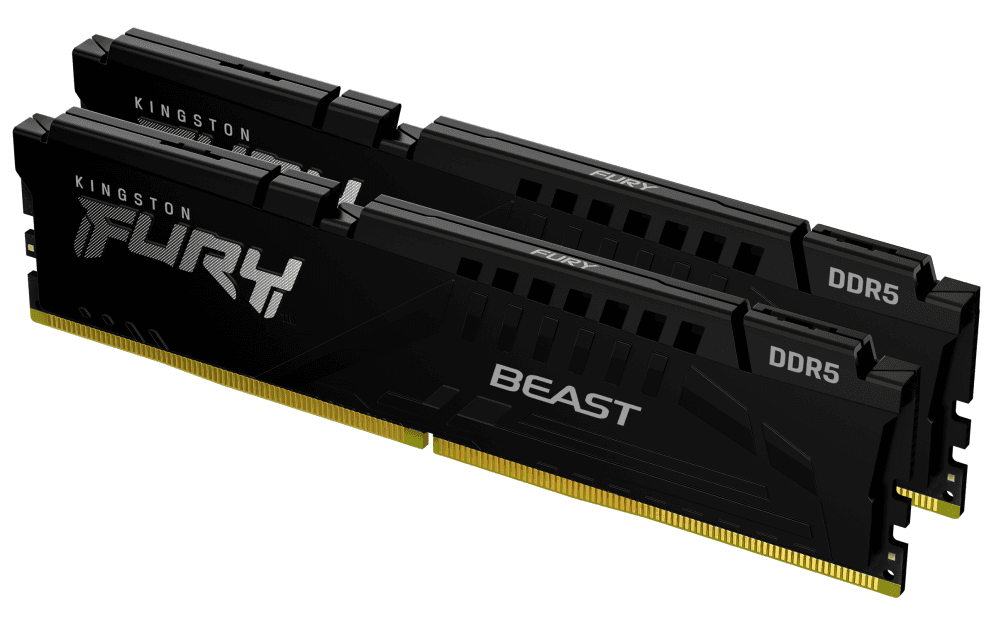 Memoria Kingston Fury Beast DIMM DDR5 2x16GB 5200MHz KF552C40BBK2-32 — imagen 1