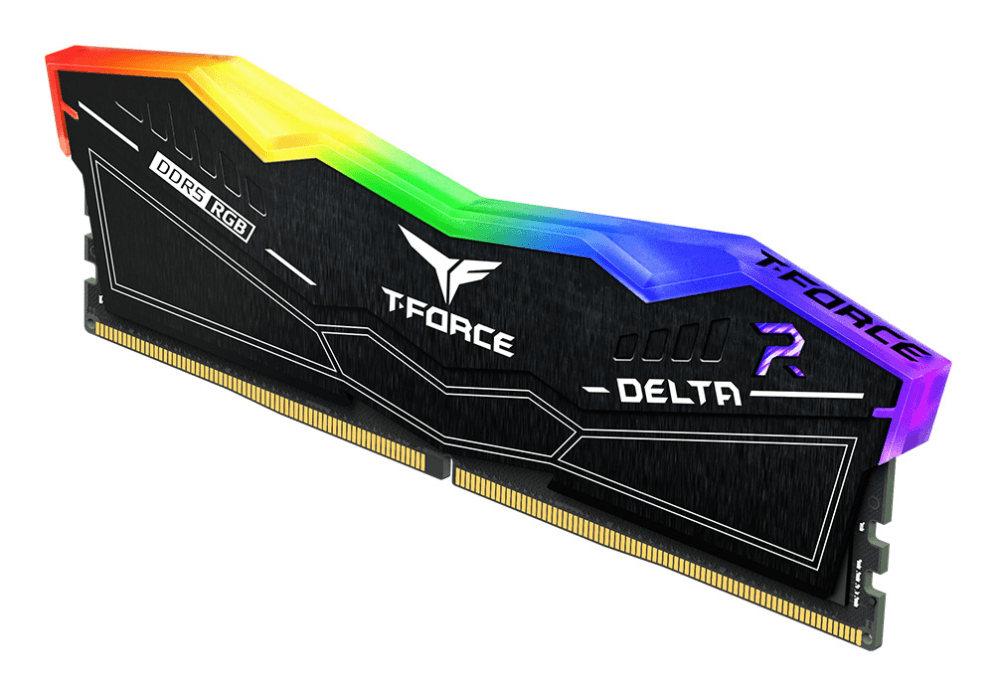 Memoria Teamgroup T-Force Delta RGB DIMM DDR5 32GB 6000MHz FF3D532G6000HC28ADC01 — imagen 1