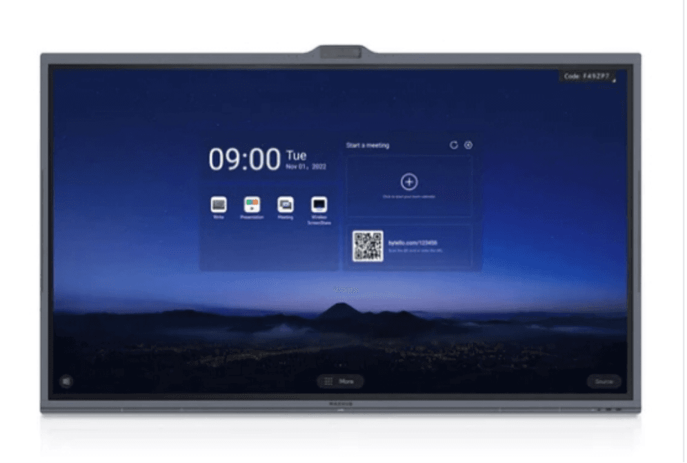 MONITOR INTERACTIVO WIN MAXHUB VIEWPRO 86" IR 48+8MP DUAL CAM MICRO 2*10 SPEAKER
