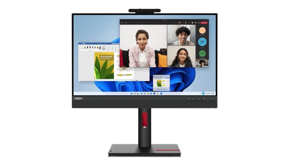 Monitor Lenovo Thinkcentre Tio 24 Gen5 23.8" Fhd Tactil Negro — imagen 1