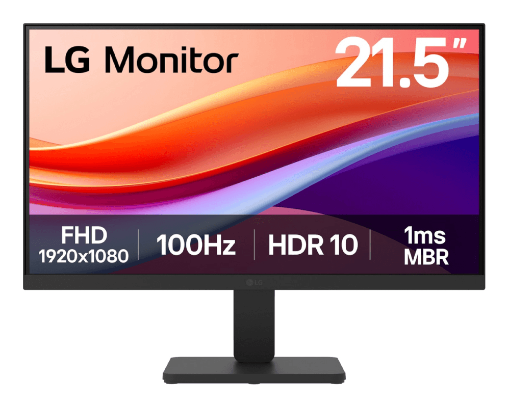 Monitor Lg 22U401A-B 21.5" Fhd 100Hz 1ms Negro