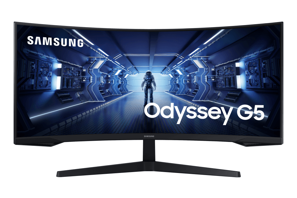 Monitor Samsung G5 G55T 34" Gaming Ultra Wqhp Curvo — imagen 1