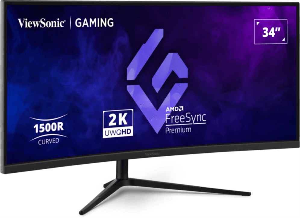 Monitor ViewSonic 34" VX3418C-2K UltraWide Quad HD 3440 x 1440 px